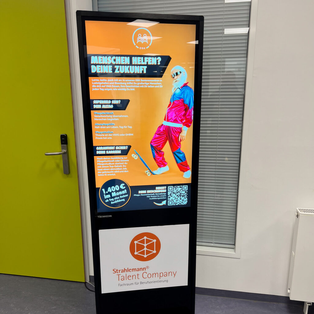 Pflegeausbildung | DSK-Team auf der Berufsmesse der IGSLO | DSK Ludwigshafen