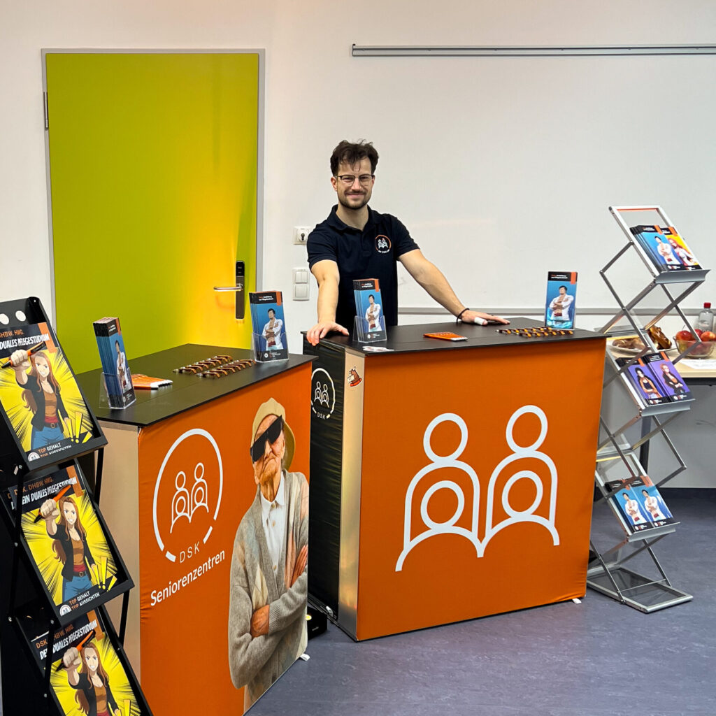 Pflegeausbildung | DSK-Team auf der Berufsmesse der IGSLO | DSK Ludwigshafen