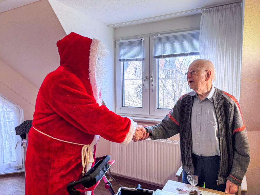 Nikolausbesuch und Weihnachtsmarkt |DSK Seniorenzentrum Ludwigshafen